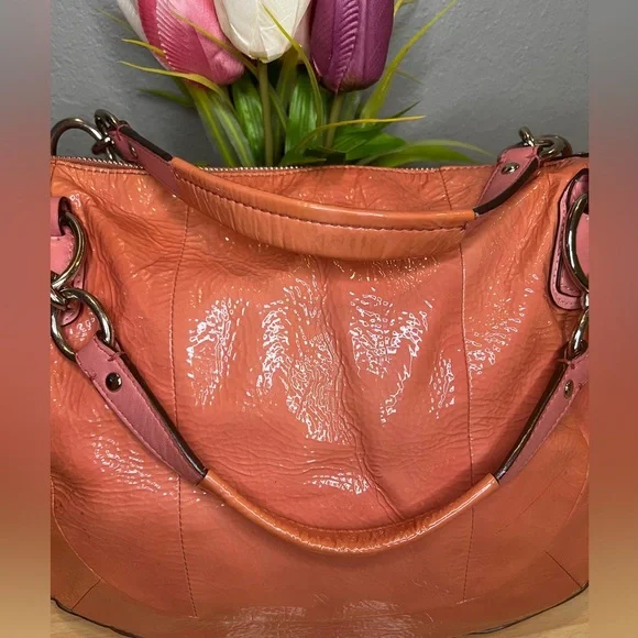 Coach Kristin Salmon Pink Shoulder Bag and Wallet